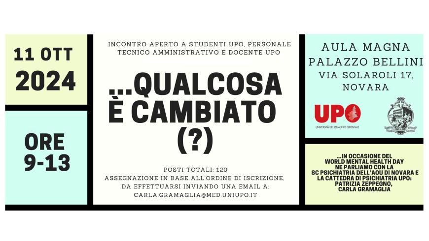 Qualcosa è cambiato