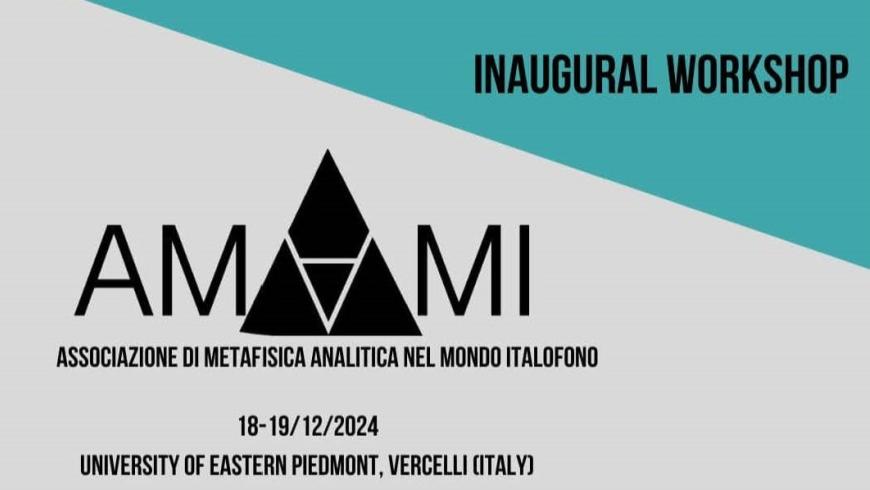 Locandina Inaugural Workshop
