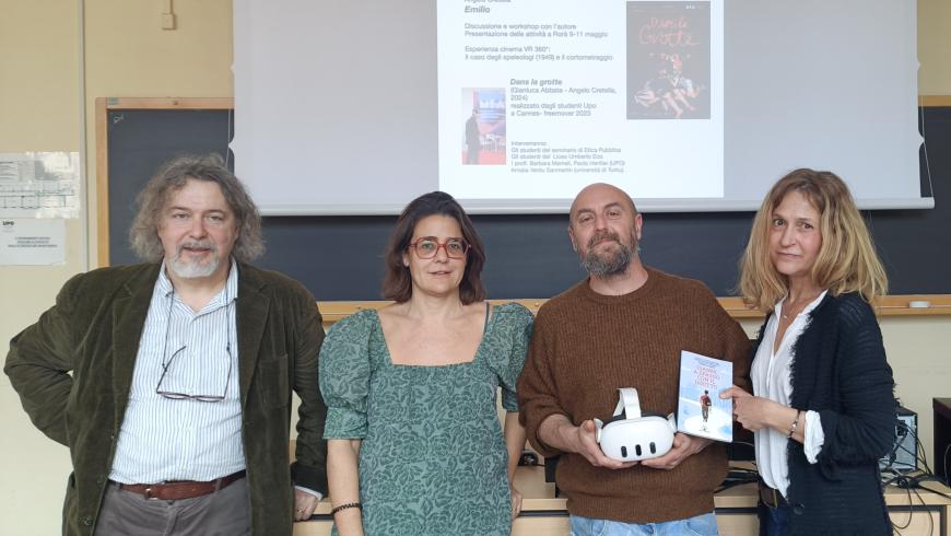 "Progetto Gianni": Paolo Heritier, Barbara Mameli(UPO), Angelo Cretella e Amalia Verdu Sanmartin (università di Turku)