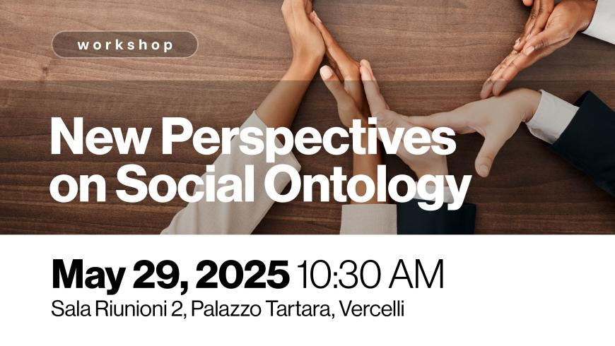 New Perspectives on Social Ontology